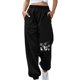 thumbnail image 1 of Pantalones deportivos largos Augper para mujer, de moda, para otoño e invierno, para vacaciones, fitness, deportivos, holgados, con estampado y cintura elástica., 1 of 5
