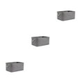 thumbnail image 3 of Maytalsory Sturdy Rope Handle Storage Bin Convenient And Reliable Storage Solution grey (31*21*13) 3Set, 3 of 6