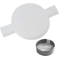 thumbnail image 2 of Qucyy 100 Pcs Baking Parchment Paper, 6 inch Round Cake Pan Liner with Lift Tab, N, 2 of 5