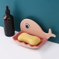 thumbnail image 1 of EGNMCR Flexible Bathroom Soap Dish Storage Rack Soapbox Tray Soap Holder, 1 of 2