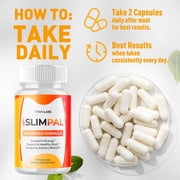 Slimpal Advanced Formula Pills Supporting Your Active Lifesyle Naturally Slim Pal 180 Capsules