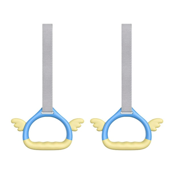 2 anillos de gimnasia, anillos de gimnasio para niños con correas, anillos de entrenamiento profesionales, anillos de ejercicio para entrenamientos de