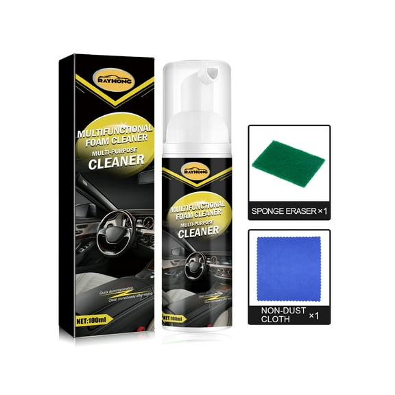 Rayhong Car Interior Cleaner, a multi-functional cleaner for interior and dashboard cleaning, maintenance, polishing and refurbishment