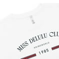 thumbnail image 5 of Anime World Miss Delulu Club Women’s Short Sleeve Crop Top, 5 of 5