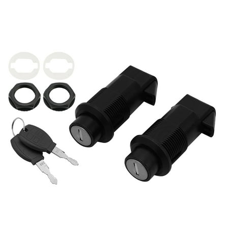 Motorcycle Hard Saddlebag Locks Set with Keys Fits for Universal Motorbike Rear Hard Saddlebag Lock