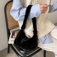 thumbnail image 4 of Bolso Monedero Mujer De De Invierno Para Mujer, Con Asa , Hombro, Debajo Del , s, Negro Negro Magideal Bolso Monedero Mujer, 4 of 7