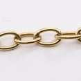 thumbnail image 7 of Pre-Owned CHANEL Coco Mark Choker Accessory, GP (Gold Plated), Leather, Women's, Gold and..., 7 of 7