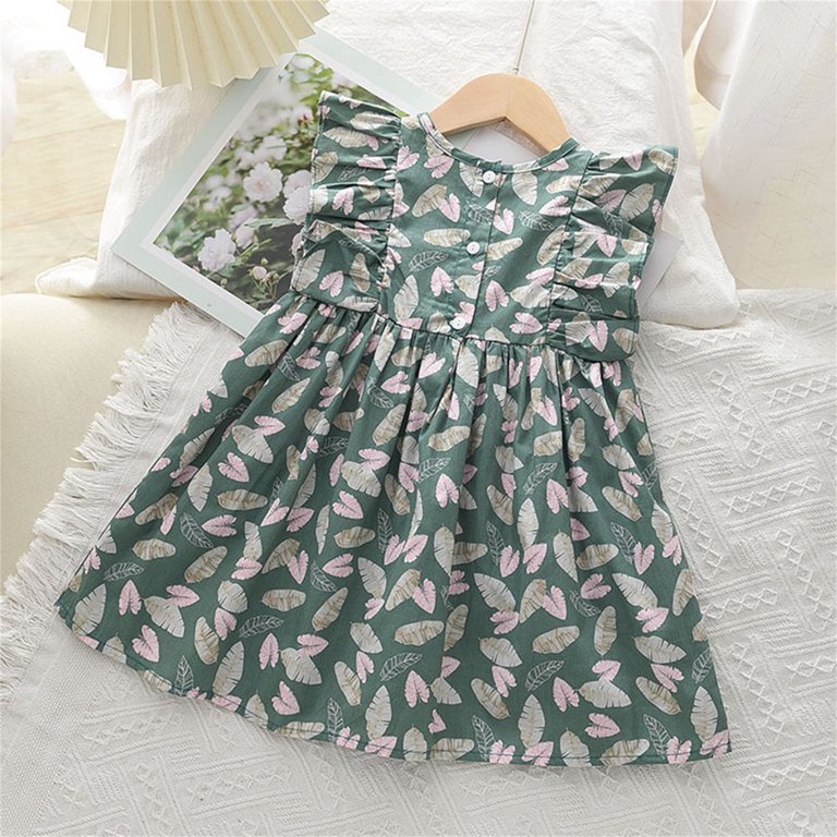 Rovga Dresses For Girls Toddler Kids Baby Girls Clothes Summer