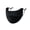 Black, variant on Soumake Summer Ice Silk Cycling Face Guard Anti-UV Dustproof Breathable Ear Loop Sunscreen Sports Mouth Cover