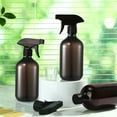 thumbnail image 7 of Armscye 3 Pack Amber Spray Bottles Empty, 16.9 Oz Plastic Spray Bottle for Cleaning, Adjustable Nozzle Squirt Bottle for Plants Hair, Refillable Spray Container with Free Measuring Cup and Stickers, 7 of 7