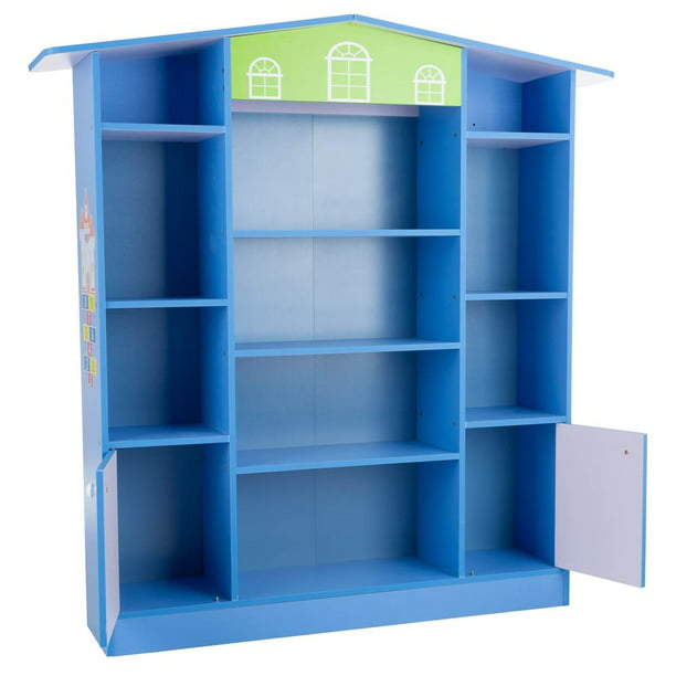 Cottage Style House Shaped Bookcase, Ikea Expedit Bookcase 4×4 Dimensions