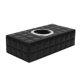 thumbnail image 1 of Squre PU Leather Napkin Holder Facial Tissue Box for Car Home Office (Black), 1 of 2