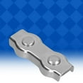 thumbnail image 3 of Wire Rope Clips, Duplex Locking Device 304 Stainless Steel Simple Grip Caliper Simple Operation Excellent Performance  For Building Construction, 3 of 8