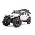 thumbnail image 1 of Fits 2020-2023 Jeep Gladiator JT Fab Fours Roof Rack JTOR-02-1 Overland Racks; Direct Fit; Powder Coated; Black; 11 Gauge Plate Steel; With Tie Down Points And Integrated Light Pod Mounts, 1 of 6
