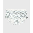 thumbnail image 4 of Ultrasoft Boyshort Panty with Lace Trim In Breezy Floral, 4 of 5