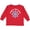 Red, variant on Inktastic Daddy's First Mate Sailing Nautical Boys Long Sleeve Toddler T-Shirt