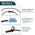 thumbnail image 3 of Sensor de velocidad de rueda ABS Unique Bargains trasero izquierdo Sensor ABS Sistema de frenos antibloqueo No.47901-1AA0A para Nissan Murano 2009-2013, 3 of 7