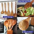 thumbnail image 4 of Wooden Utensils Set 6 Pcs by StarBlue made by Acacia Wood, 4 of 7