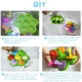 thumbnail image 4 of 7 Ice Cream Molds Silicone Ice Lolly Ice Lollipop on Handle Set Popsicle Molds Set, 4 of 4