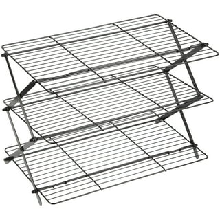 Upgraded Stackable Cooling Rack for Baking,3 Tier Jerky Rack Cooling Racks  for Cooking and Baking,Cookie Cooling Rack Baking Racks,Drying Racks,Oven