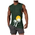 thumbnail image 5 of Jyeity Mens Tank Tops Crew, Neck Sporty Tank Tops Print Casual Breathable Tank Top, 5 of 5