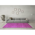 thumbnail image 3 of Ahgly Company Indoor Rectangle Oriental Purple Industrial Area Rugs, 2' x 5', 3 of 4