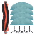 thumbnail image 1 of Vacuum Cleaner Main Side Brush Mop Cloth Kits For Philips-Homerun 7000 Series XU7100/01,XU7100/02, Karcher-RCV 5 Home Clean Tool, 1 of 9