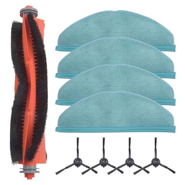 Vacuum Cleaner Main Side Brush Mop Cloth Kits For Philips-Homerun 7000 Series XU7100/01,XU7100/02, Karcher-RCV 5 Home Clean Tool