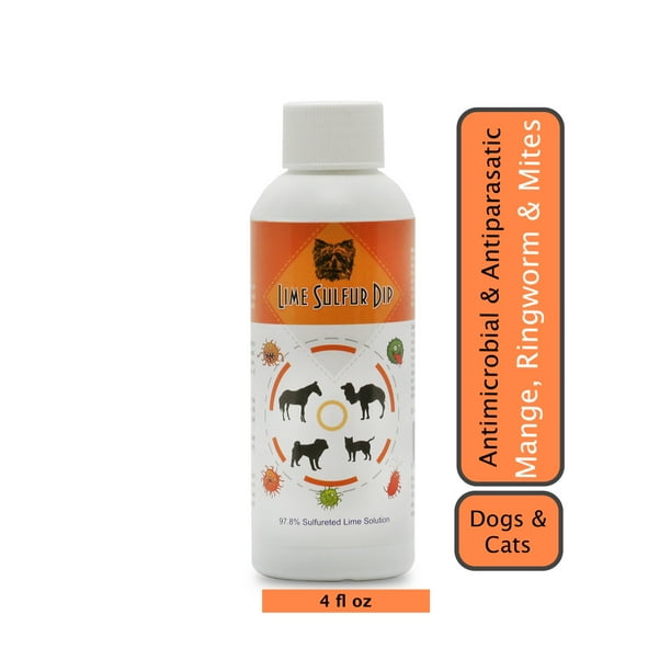 Classic's Lime Sulfur Dip (4 oz) Pet Care and Veterinary Treatment