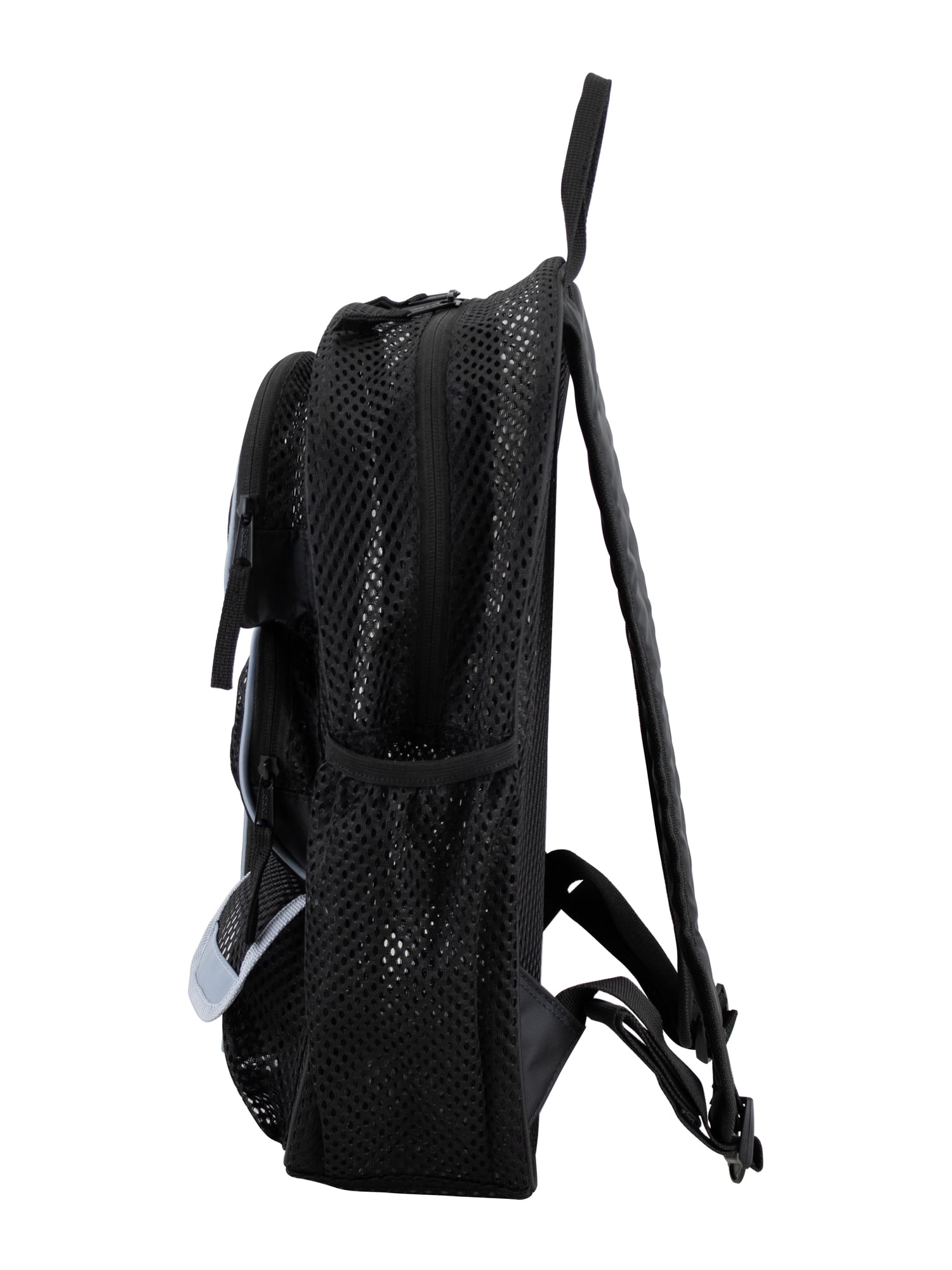 Eastsport Unisex 16" Pro Cargo Mesh Backpack, Black/Gray
