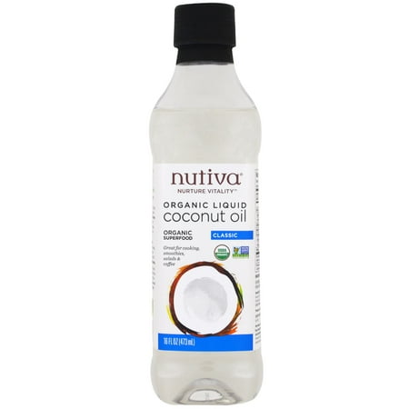 Nutiva - Organic Liquid Coconut Oil - 16 fl. oz.