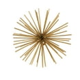 thumbnail image 6 of DecMode Gold Metal 3D Long Spike Starburst Wall Decor (3 Count), 6 of 14