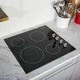 thumbnail image 3 of Magic Chef 24" Ceramic Glass Electric Cooktop with 4 Elements, Black, 3 of 8