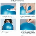 thumbnail image 2 of Pilates Ball - 9 Inch Small Exercise & Yoga Ball for Core Workouts, 2 of 6