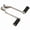 B Chrome, variant on Motorcycle Left Heel Toe Shift Lever Pedal Peg For Harley Touring Road King 1988-2024 Softail FL 1986-2024