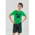 thumbnail image 2 of Minecraft Zombie Big Boys Rash Guard and Swim Trunks Outfit Set Little Kid to Big Kid, 2 of 5