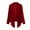 Wine, variant on Women's Long Sleeve Ice Silk Knit Skirt V Neck Cardigan Womens Long Sleeve Button down Knit Cardigan Sweater