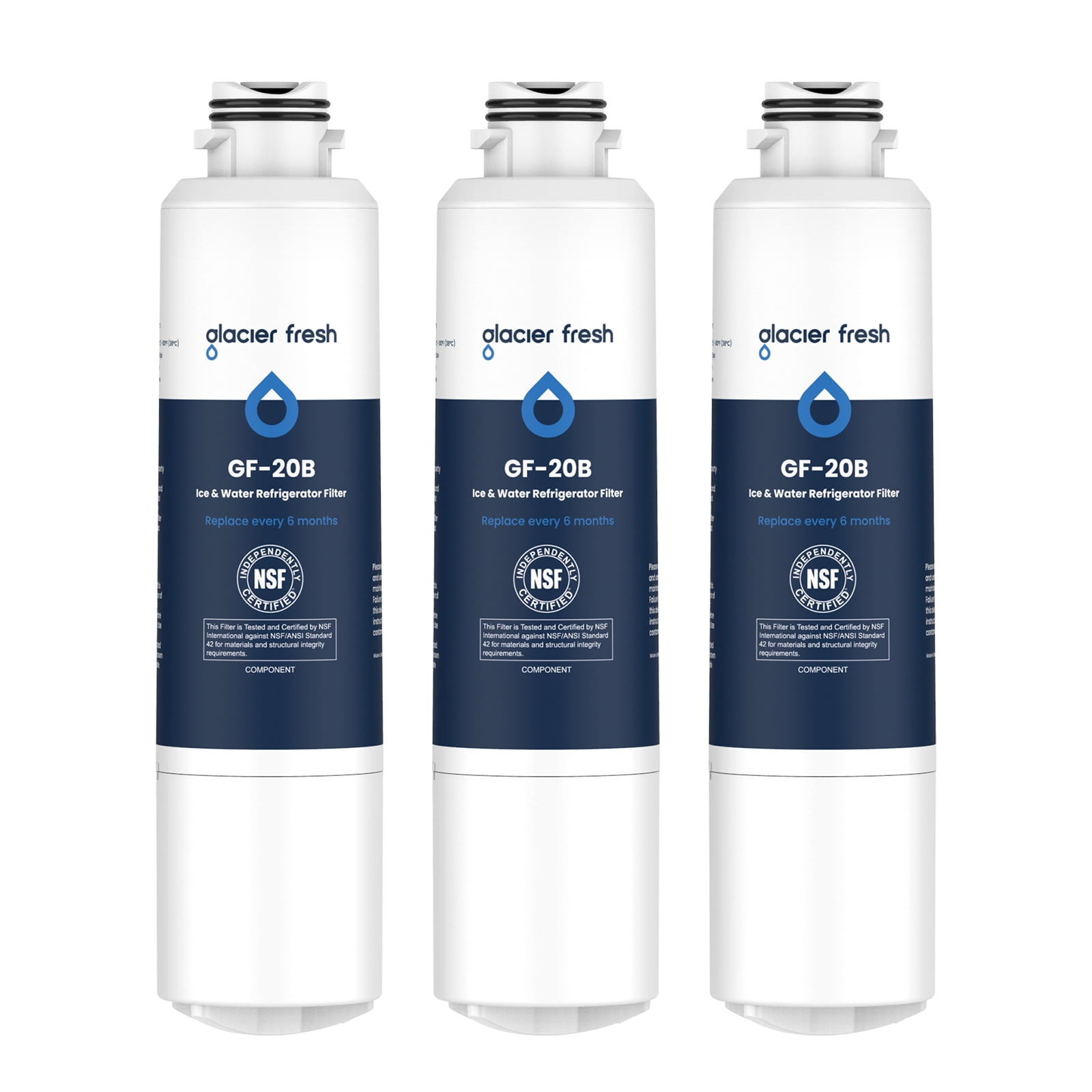 BELVITA Filtro dell'acqua di ricambio per frigorifero Frigidaire