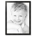 thumbnail image 2 of ArtToFrames 27" x 37" Honors Black with Silver Picture Frame, 27x37 inch Black Wood Poster Frame (WOM-5157), 2 of 7
