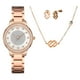 thumbnail image 1 of Set de Reloj Collar y Aretes Enso para Mujer EWBSL07 Oro Rosa rosa 32 mm, 1 of 7