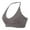 C206/GY2, variant on Bras For Women Halterneck Sports Bra Backless Deep V Neck Sports Bustier Padded Gym Push Up Bra Backless Adjustable Straps Classic