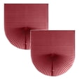thumbnail image 1 of Leojiow 2Pcs Curtain For Windows Polyester Fabric Panel Drapes，Cordless Pleated Window Shades Easy Install No Drill No Tools Multiple Color Options Light Filtering Blinds Size 60X150X2.5Cm, 1 of 5