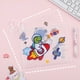 thumbnail image 2 of Bolsa De Almacenamiento De Archivos De PVC Transparente De Dibujos Animados A5 Portátil De Bolsillo Para Documentos Gao Jiahui  unisex, 2 of 2