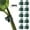 100pc, variant on Dark Green Orchid Clips 20/100PCS Tiny Plastic Plant Clips Orchid Support Clips for Supporting Stems, Vines, Stalks to Grow Upright