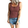 thumbnail image 2 of Scoop Neck Compression Cami - Tummy and Waist Control Body Shapewear Camisole Women's Comfort Devotion Shapewear, 2 of 4