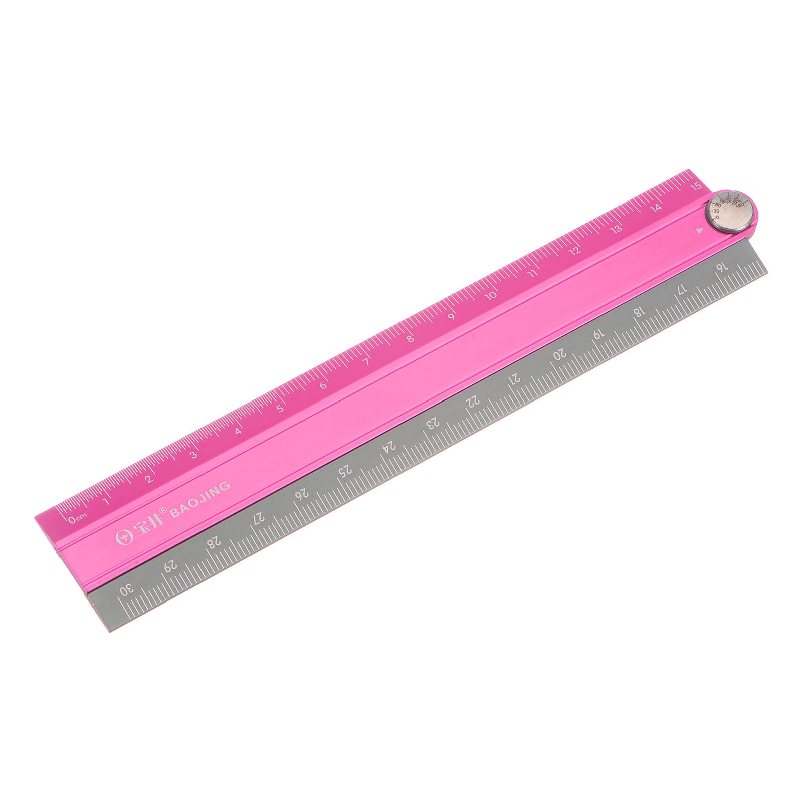 Pink Ruler Stock Photo - Download Image Now - Centimeter, Foldable,  Horizontal - iStock
