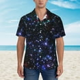 thumbnail image 3 of Mid Century Modern Mens Hawaiian Shirt Short Sleeve Casual Button Up Tropical Summer Beach Shirt, 3 of 9