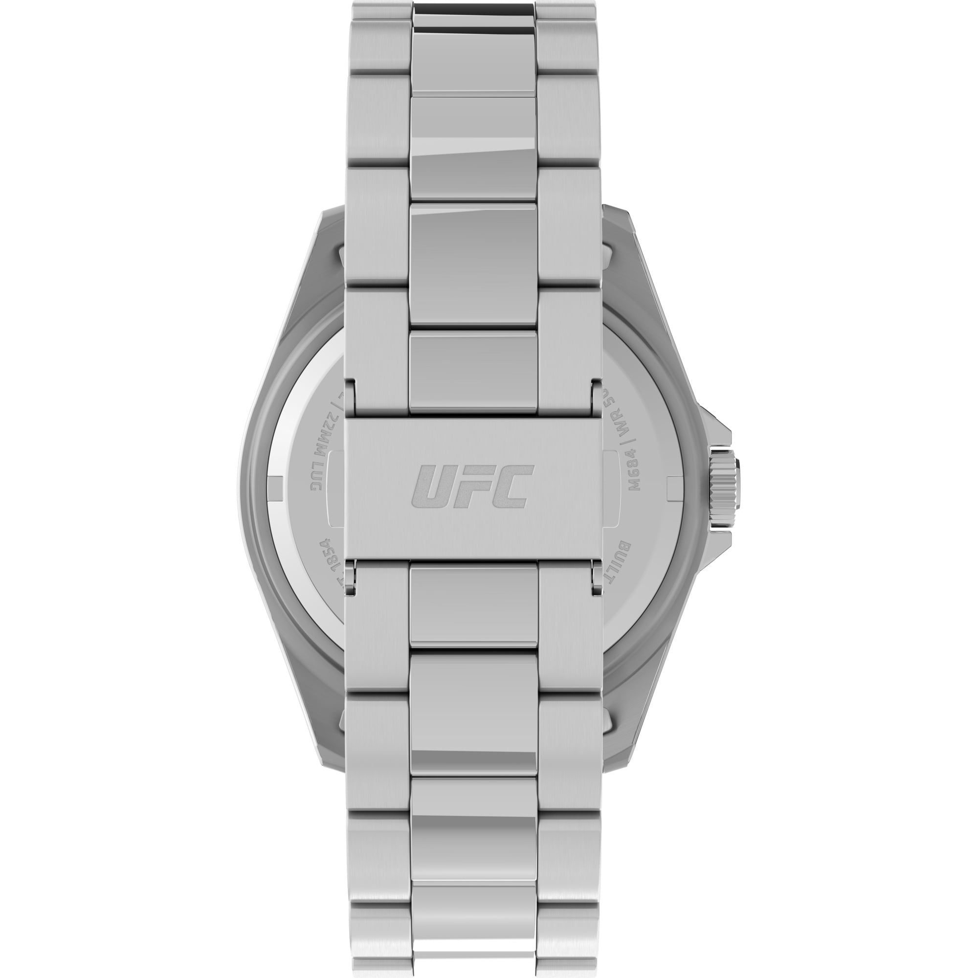 Timex UFC Men's Debut 42mm Watch - Silver-Tone Strap Blue Dial