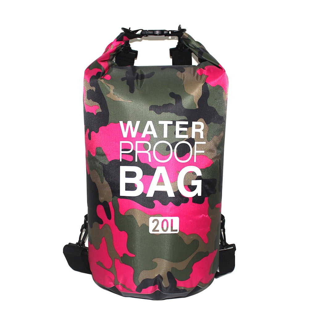 2L-30L Waterproof Dry Bag For Canoe Floating Boating Kayaking Beach Camping PVC 