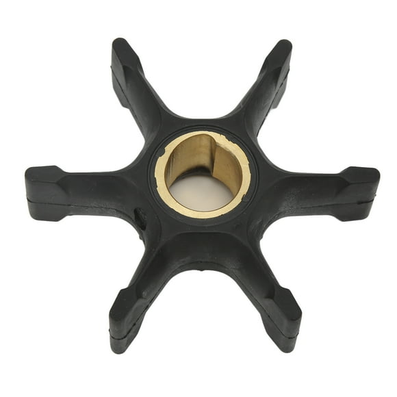 0396725, Roue de Pompe à Eau Facile d'Installation de Caoutchouc + Laiton pour le Remplacement hors-Bord pour Johnson OMC BRP 40-70HP